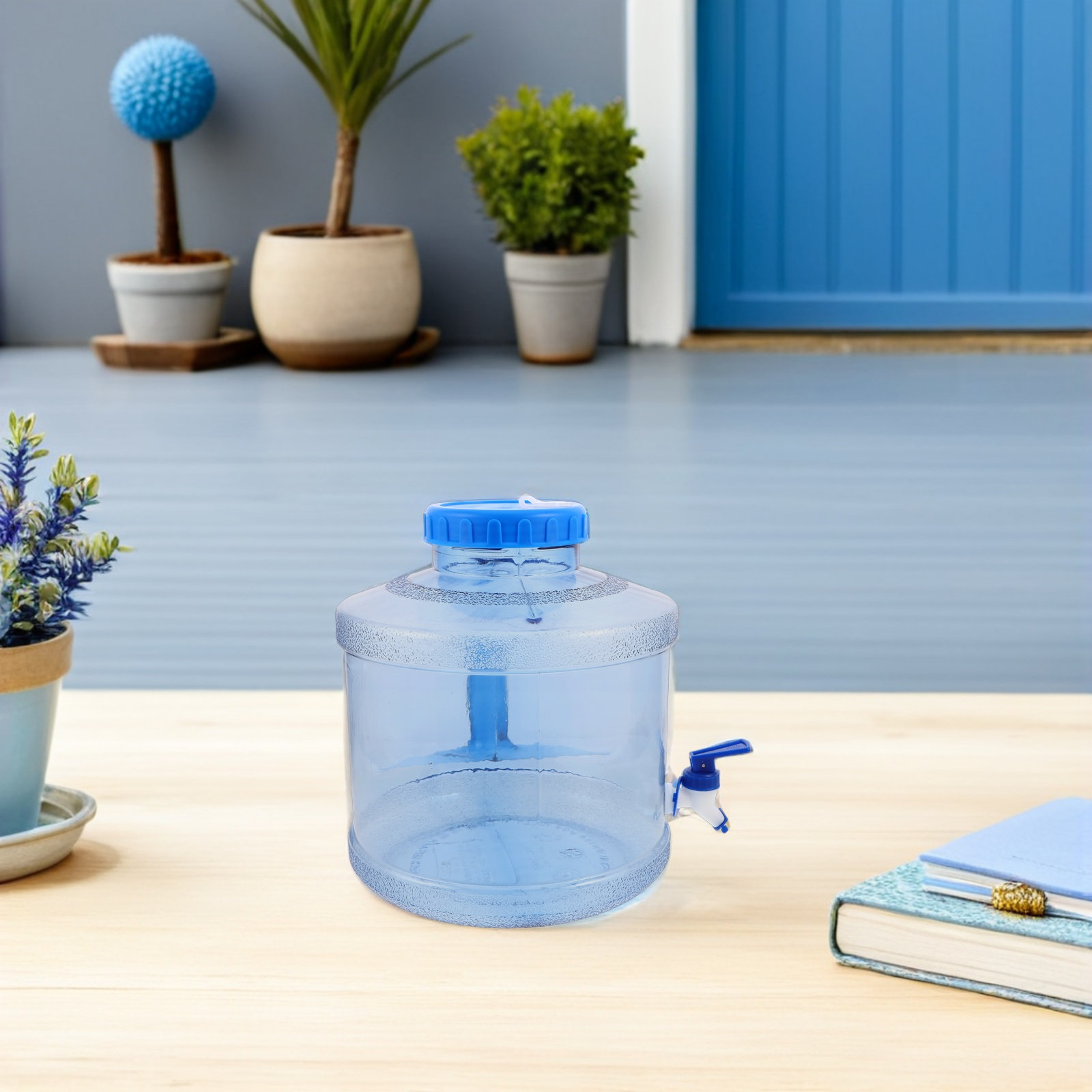 Outdoor Camping Water Jug - 1 Set 7,5L Trinkwasserbehälter mit weiter