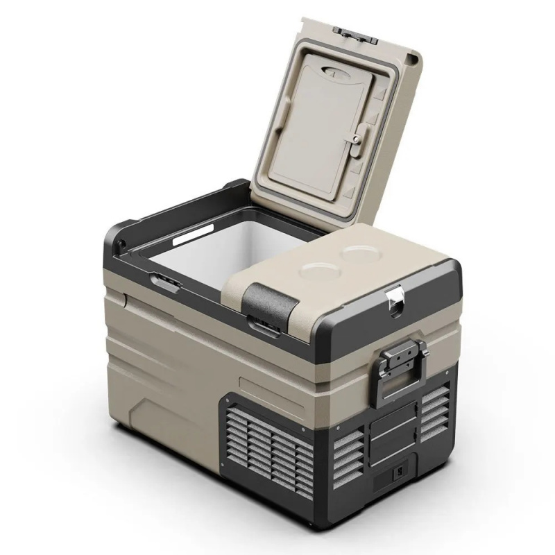 Outdoor Camping Zone - Robuster 35L Dual-Zone Tragbarer Auto-Kühlschrank mit
