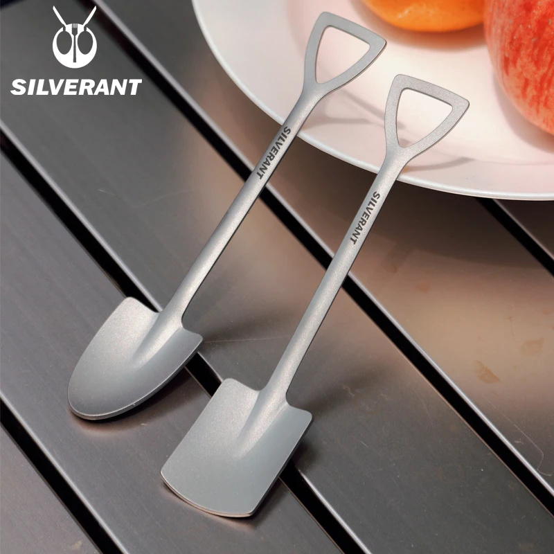 Outdoor Camping Dining Set - EDC Titan Tragbare Schaufel Form Löffel