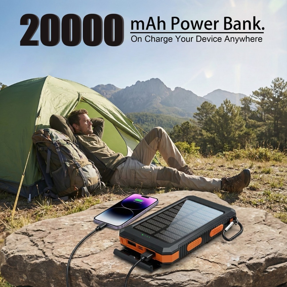 Solar-Powerbank 10000/20000MAH – Camping Solar Lantern Bewertung und Preis