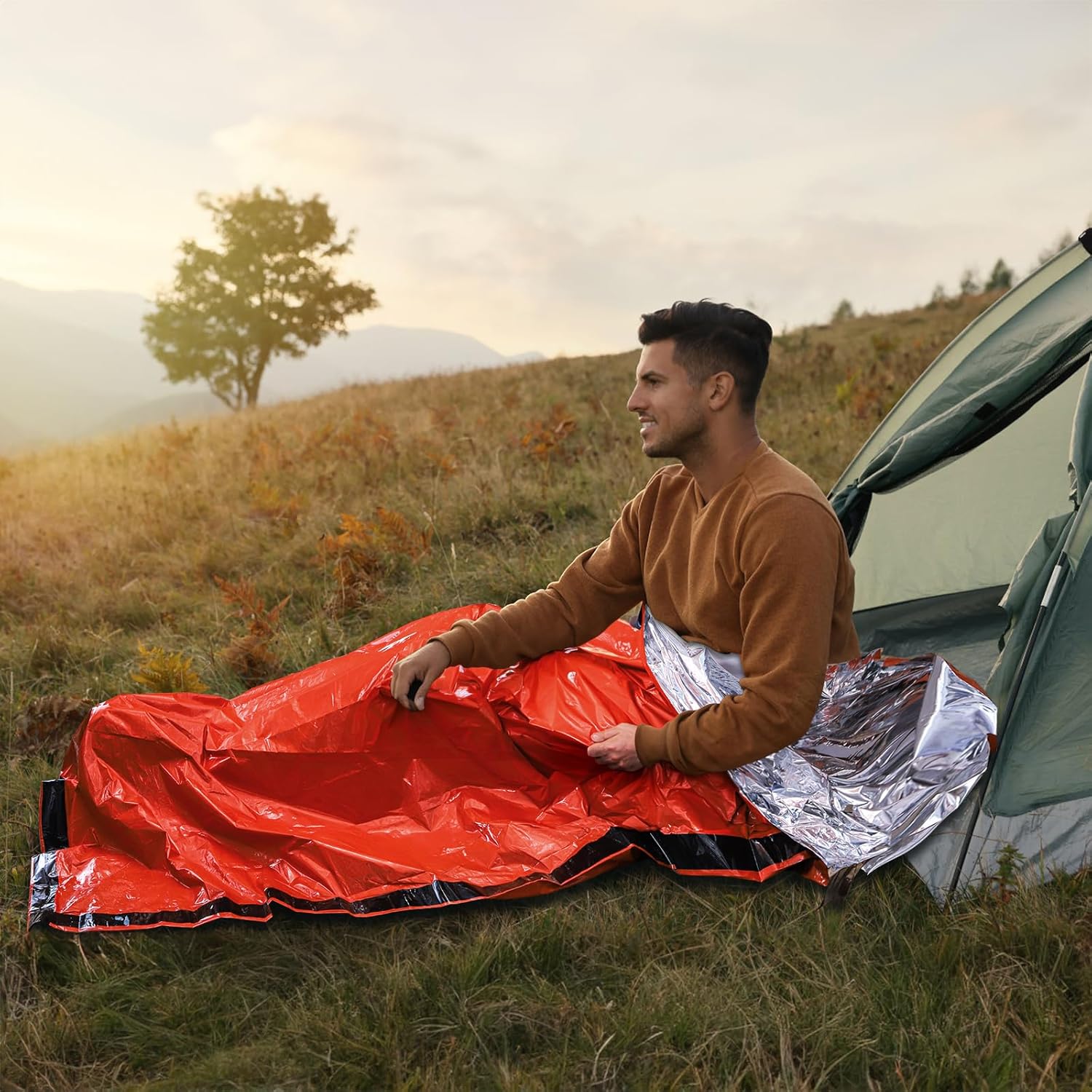Multipack-Notfallschlafsäcke,  – Outdoor Camping Activities For Adults Bewertung und Preis