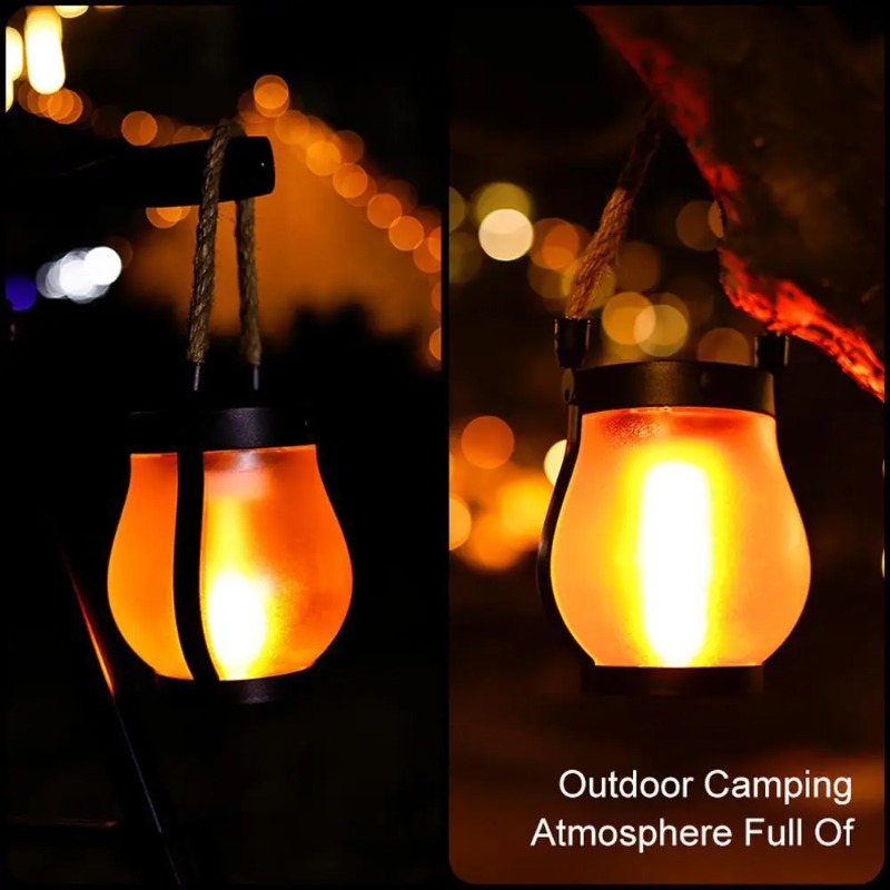 Solar-Flammenlampe USB-Aufladb – Camping Solar Lantern Bewertung und Preis