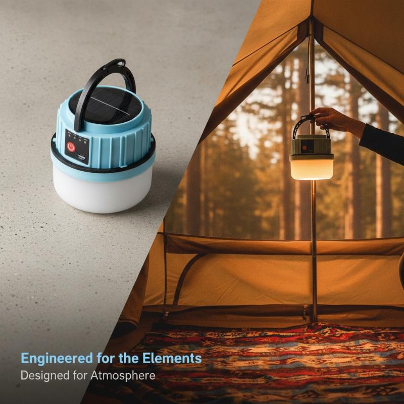 IP44 Wasserdichte Outdoor LED  – Camping Solar Lantern Bewertung und Preis