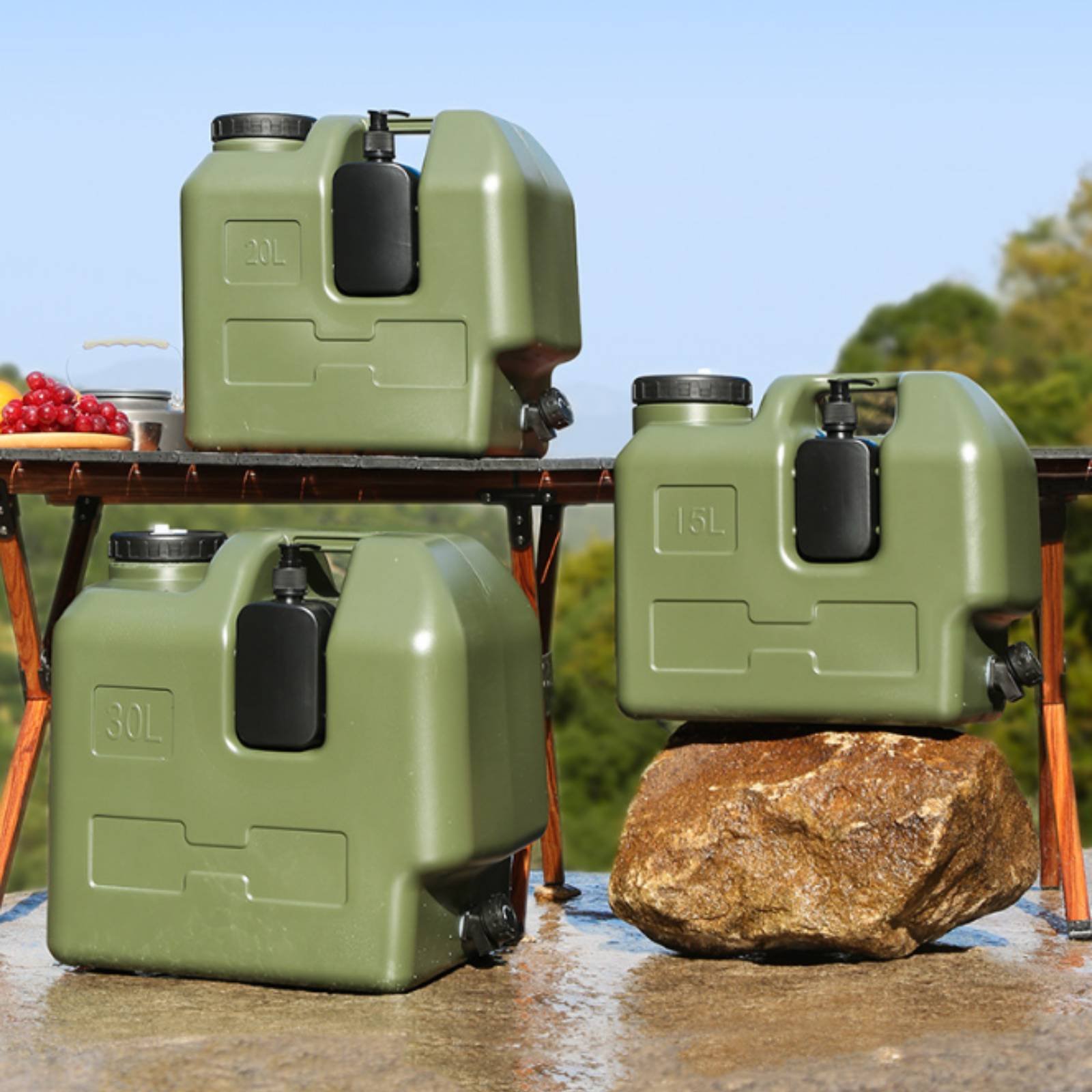 Wasserbehälter mit Zapfhahn, C – Outdoor Camping Water Jug Bewertung und Preis