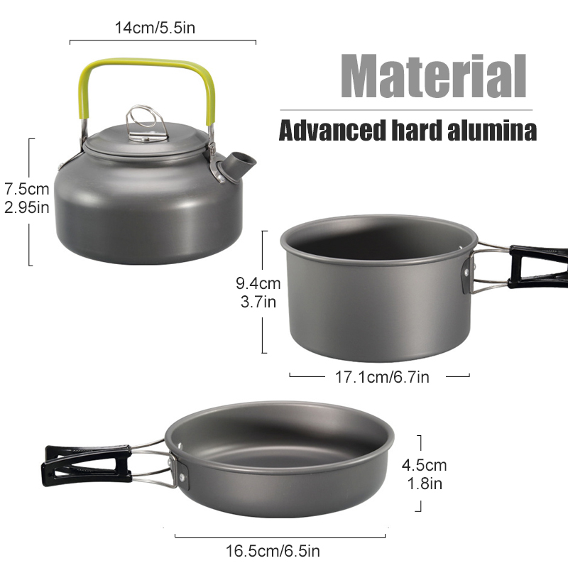 WESTTUNE Camping-Kochgeschirr- – Outdoor Camping Dining Set Bewertung und Preis