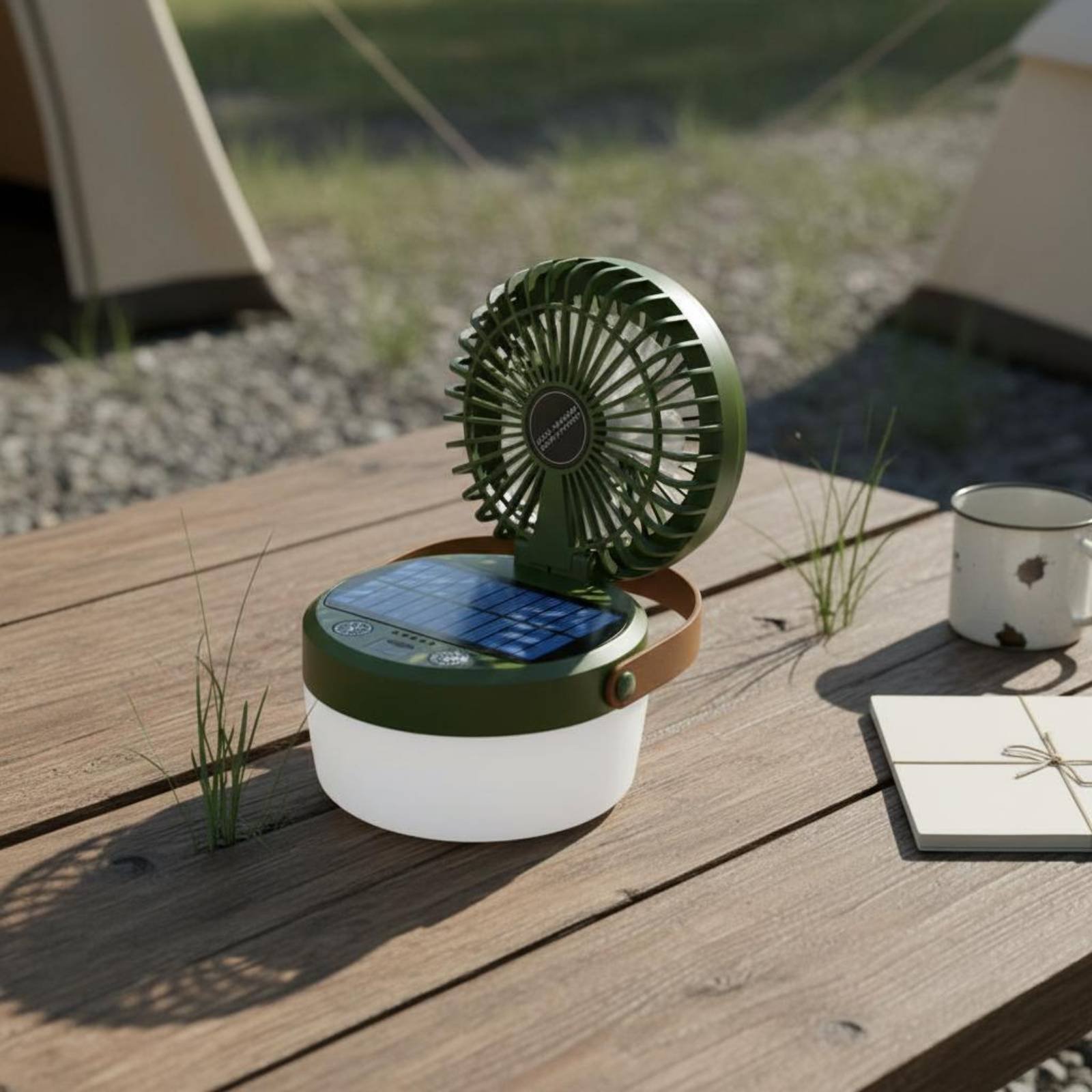 Solar-Camping-Ventilator-Later – Camping Solar Lantern Bewertung und Preis