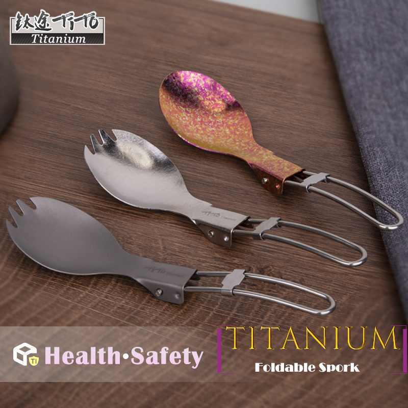 TiTo Titan Klapp Spork Tragbar – Outdoor Camping Dining Set Bewertung und Preis
