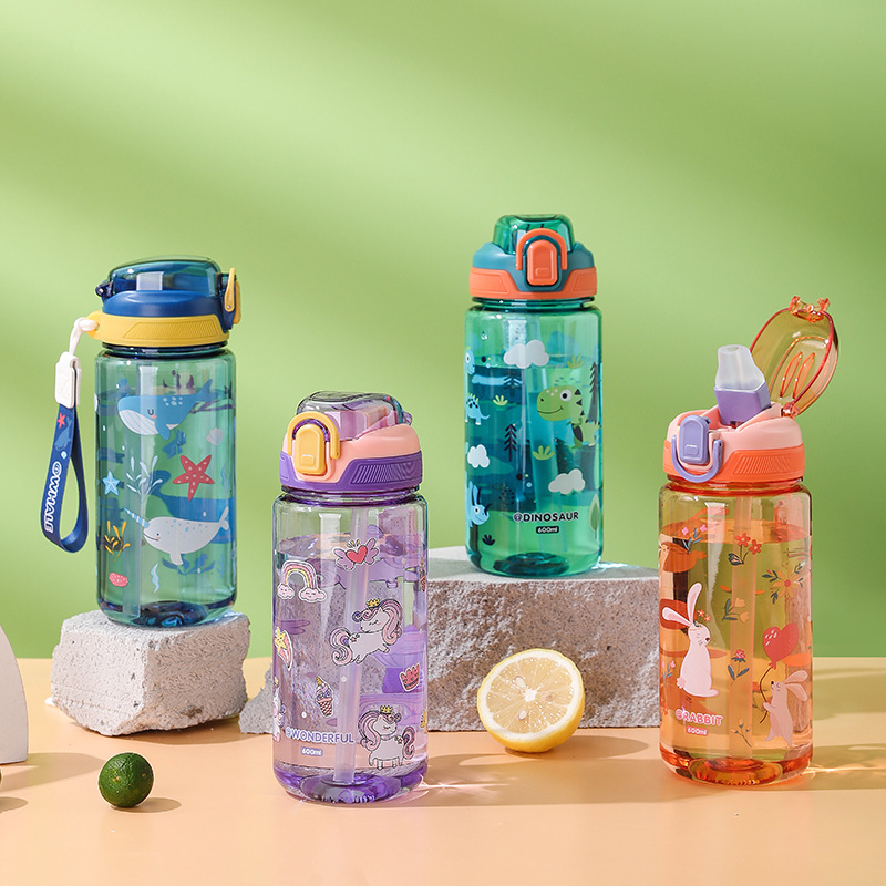 600 ml Cartoon Tier Wasser Fla – Outdoor Camping Water Jug Bewertung und Preis
