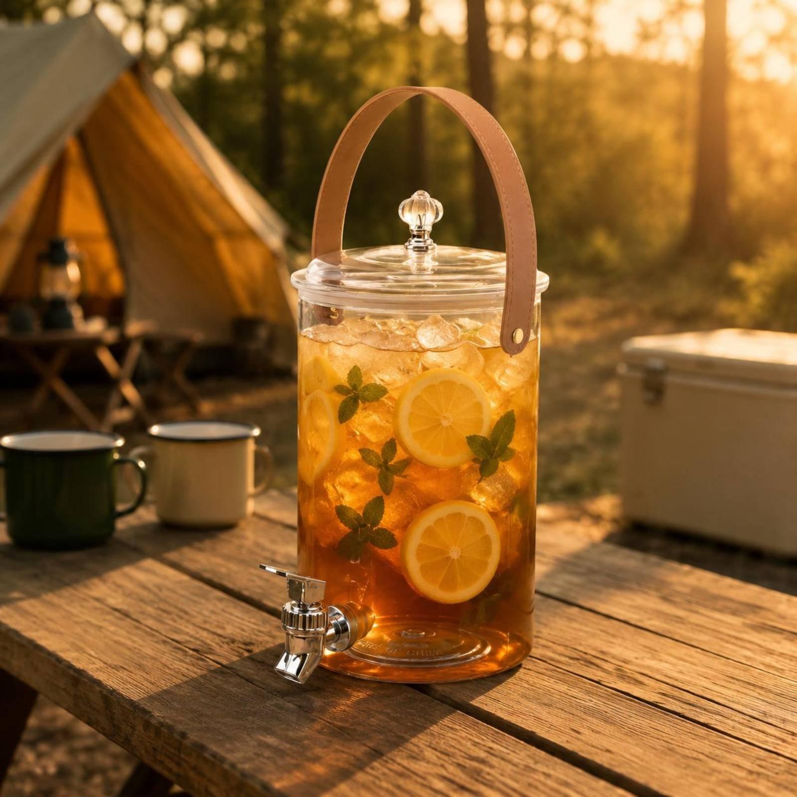 Getränkebehälter mit Sicherhei – Outdoor Camping Water Jug Bewertung und Preis