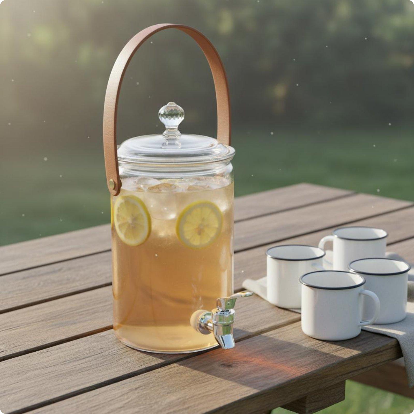 Getränkebehälter mit Sicherhei – Outdoor Camping Water Jug Bewertung und Preis