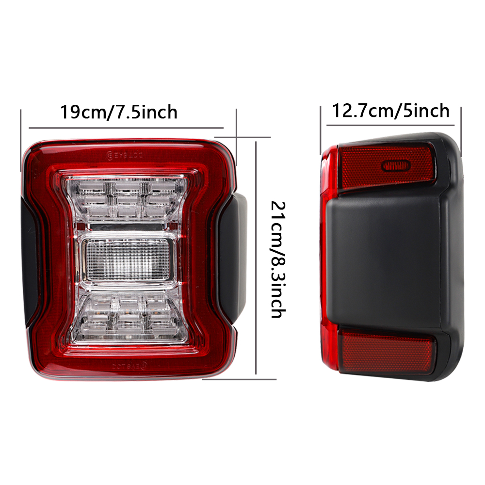 LED-Rückleuchten für Jeep Wran – Outdoor Camping Jeep Bewertung und Preis