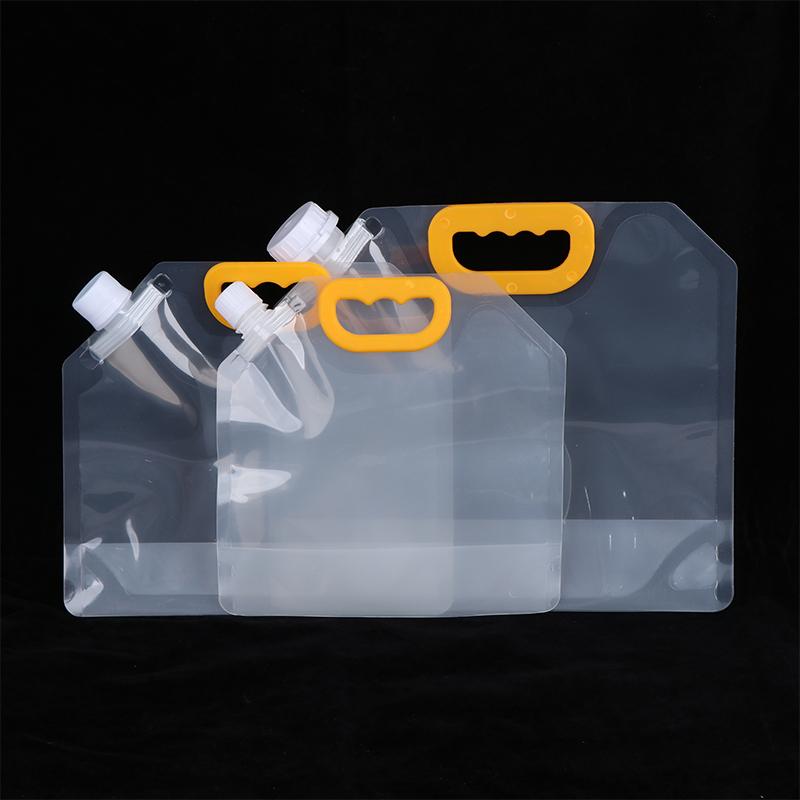 1/5PCS 1L-10L Faltbare Wasser  – Outdoor Camping Water Jug Bewertung und Preis