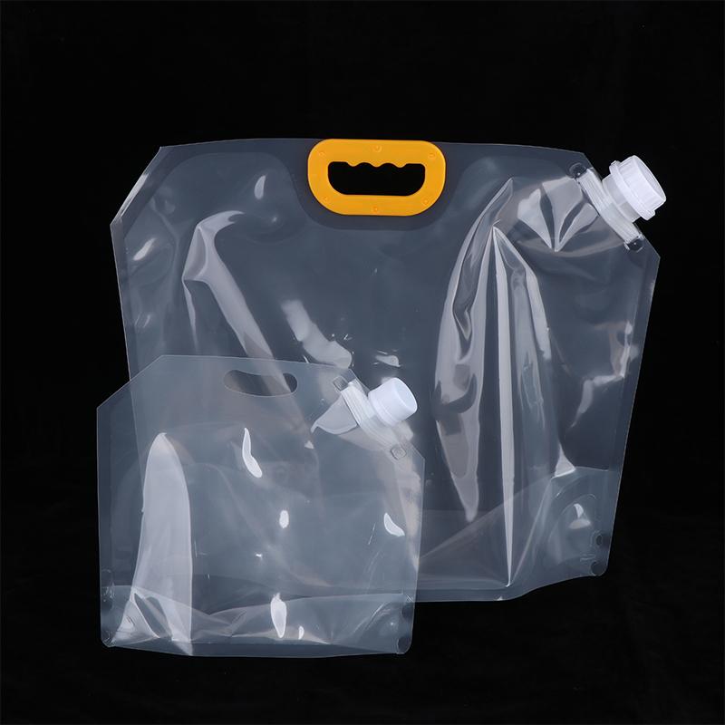 1/5PCS 1L-10L Faltbare Wasser  – Outdoor Camping Water Jug Bewertung und Preis