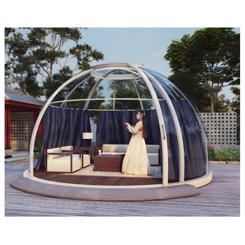 Transparentes aufblasbares Ste – Outdoor Camping Venues Bewertung und Preis